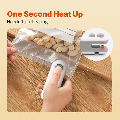 2-in-1 Portable Mini Bag Sealer