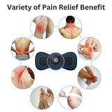 Portable EMS Mini Electric Massager | Neck & Body Pain Relief Device