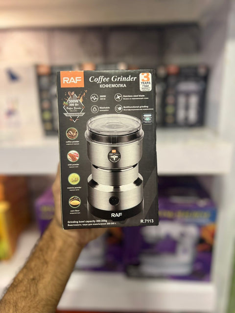 RAF 4-Blade Electric Grinder | Coffee, Spices, Herbs, Nuts & Seeds
