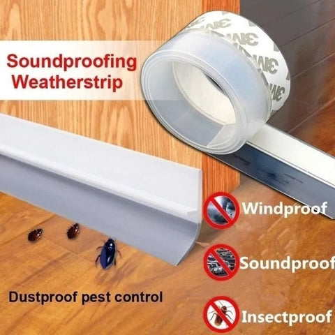 5M Self-Adhesive Door Gap Sealing Strip | Air, Dust, Noise & Insect Blocker