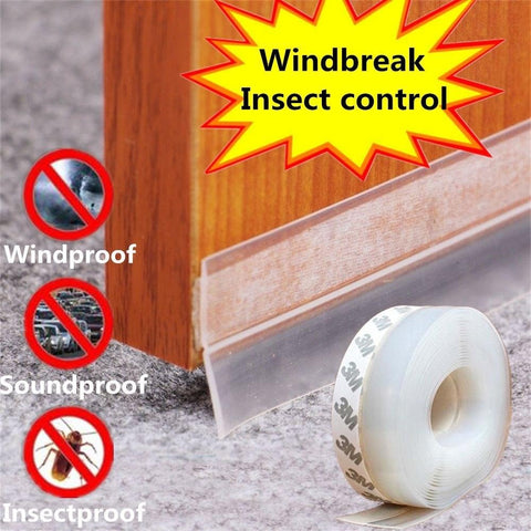 5M Self-Adhesive Door Gap Sealing Strip | Air, Dust, Noise & Insect Blocker