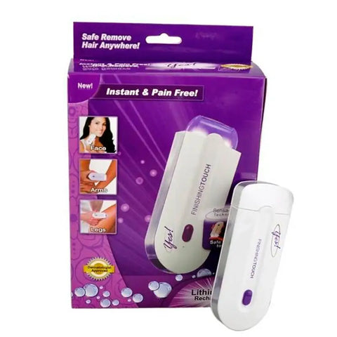 Premium Women's Electric Hair Remover with LED Light | Safe & Painless Face & Body Shaver