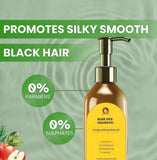 Japanese Hair Dye Shampoo – Natural Black Hair Color
