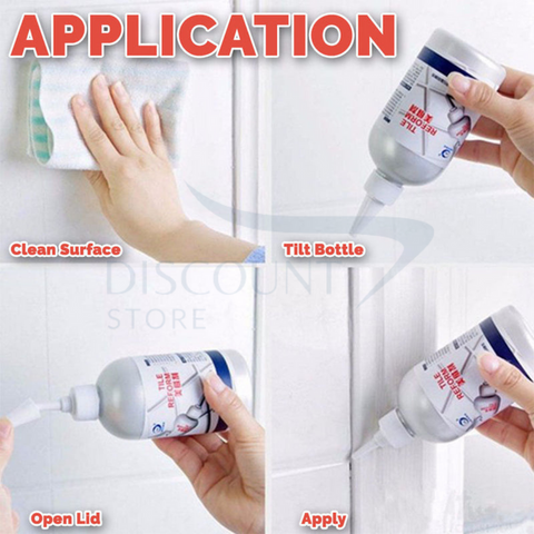 Waterproof Tile Gap Filler & Repair Sealant