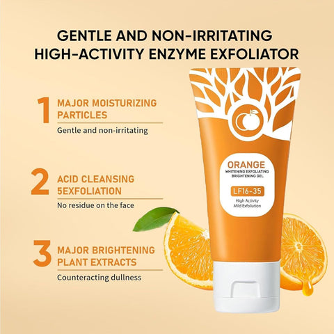 Orange Exfoliating Gel for Face & Body